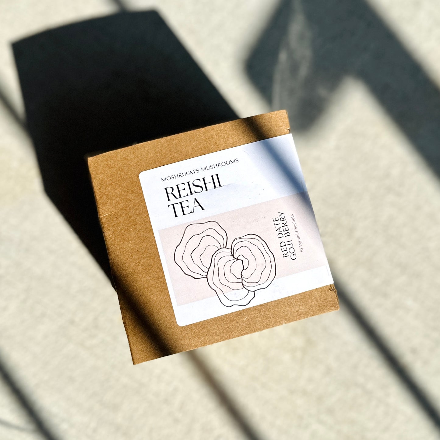 Reishi Tea - Mood Balance & Better Sleep - Organic Loose Leaf Mushroom Tea