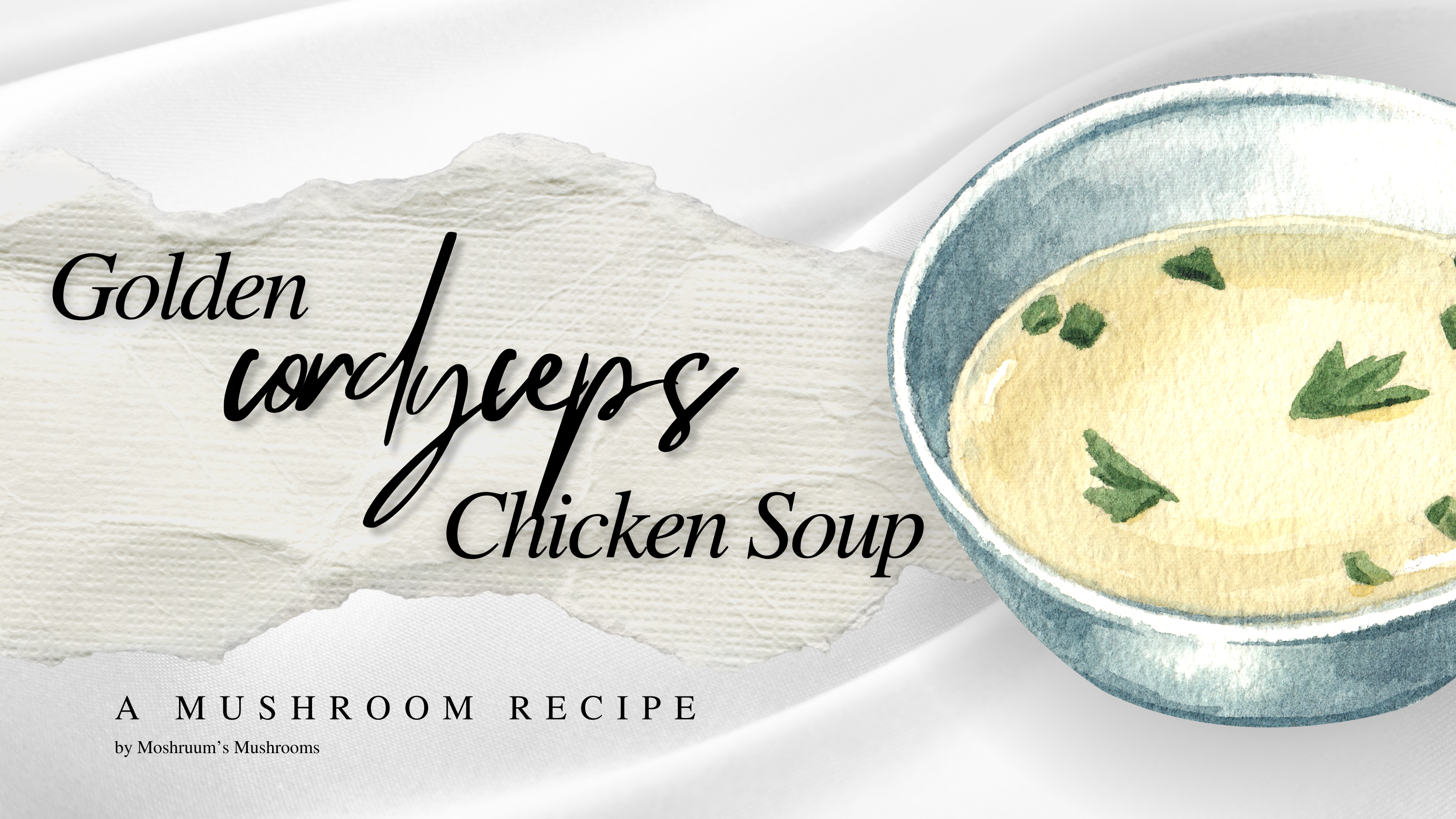 Golden Cordyceps Chicken Soup 🍲