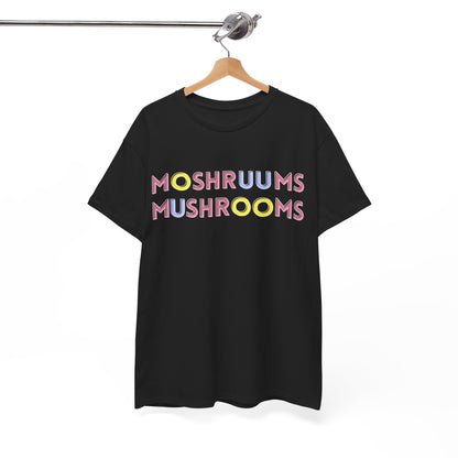 Moshruum's Mushrooms Black Tee