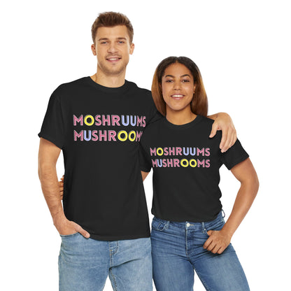 Moshruum's Mushrooms Black Tee