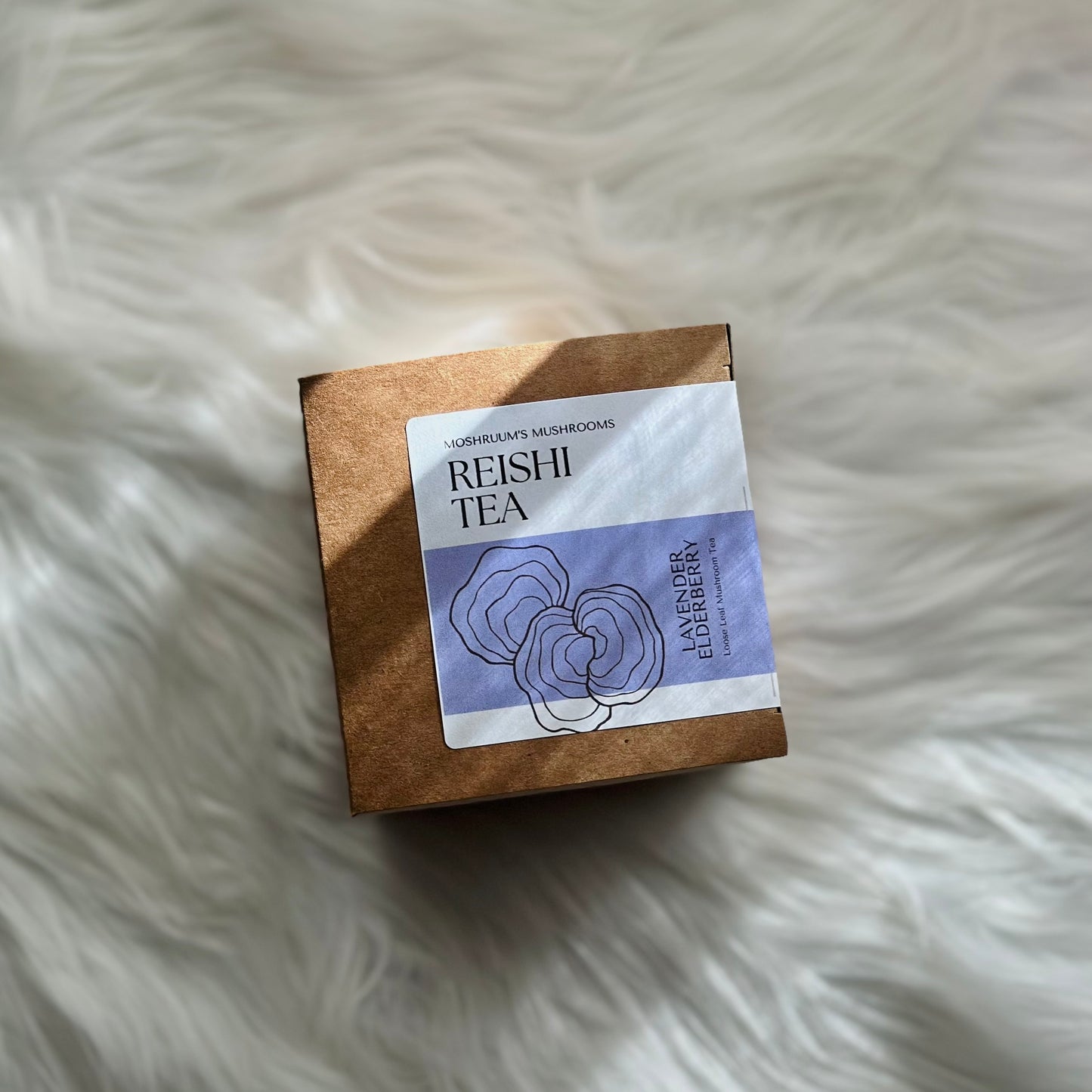 Reishi Tea - Mood Balance & Better Sleep - Organic Loose Leaf Mushroom Tea