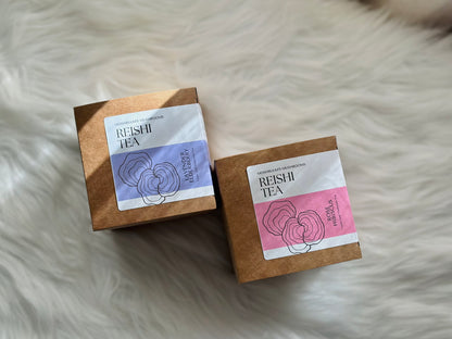 Reishi Tea - Mood Balance & Better Sleep - Organic Loose Leaf Mushroom Tea