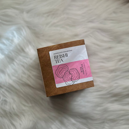 Reishi Tea - Mood Balance & Better Sleep - Organic Loose Leaf Mushroom Tea