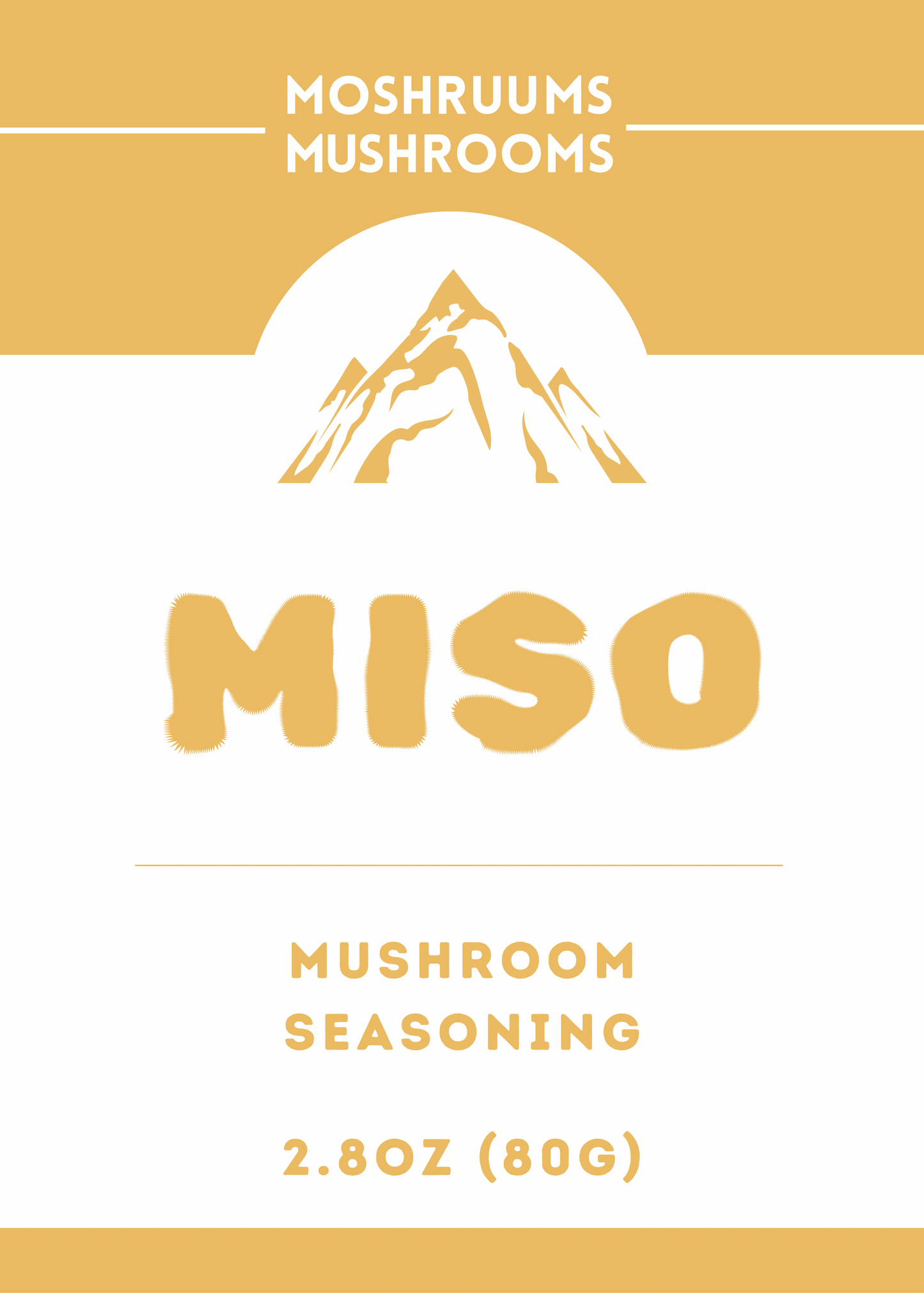 Miso - Mushroom Seasoning with Oyster and Lion’s Mane Mushrooms