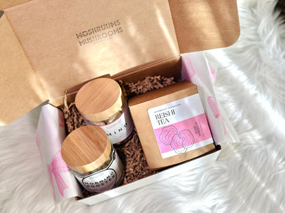 The Daily Balance Set – Capsule Duo + Reishi Tea