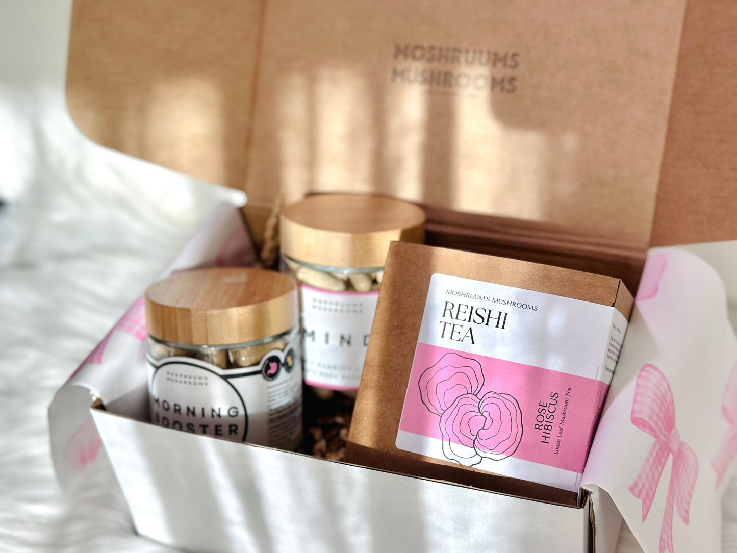 The Daily Balance Set – Capsule Duo + Reishi Tea