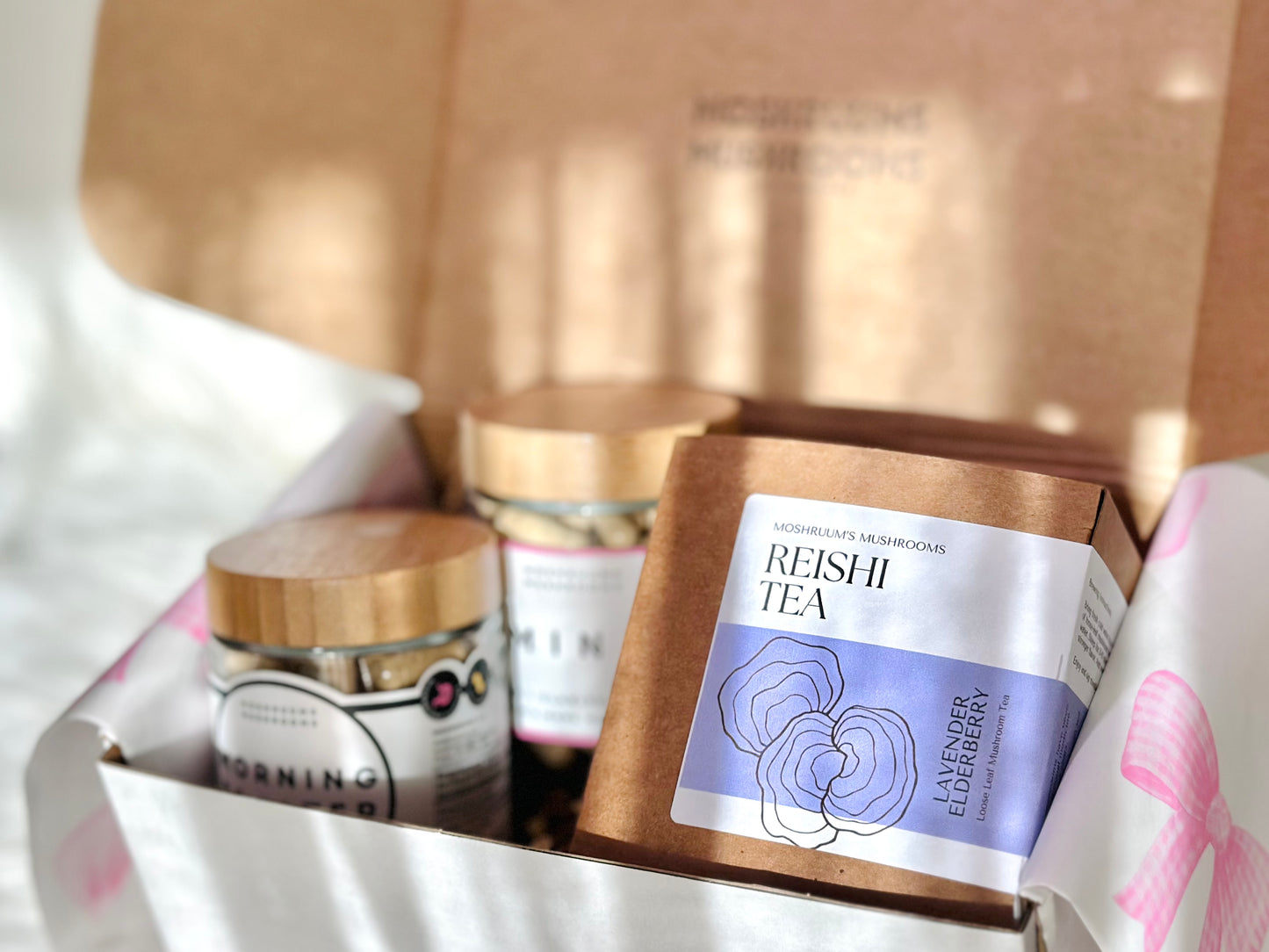 The Daily Balance Set – Capsule Duo + Reishi Tea