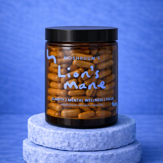 Lion’s Mane Capsules – Organic Lion’s Mane Extract – Focus & Clarity